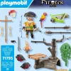 Pirata con ballesta playmobil pirates - 31 pzas.