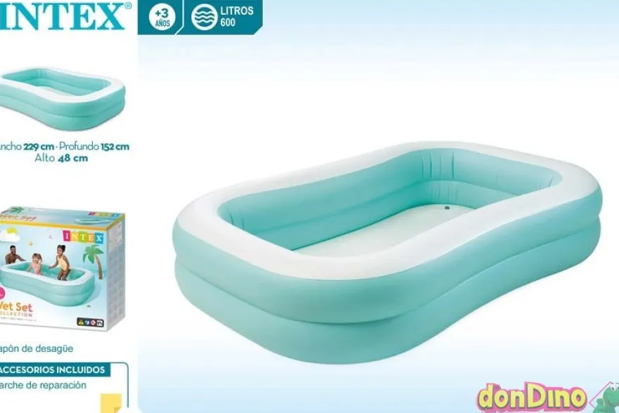 Piscina hinch.familiar 229x152x48cm