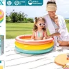 Piscina hinch.3 tubos colores 61x22