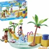Piscina infantil jacuzzi playmobil my life - 53 pzas.
