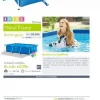 Piscina tubo rectang. 300x200x75cm. 3834 litros