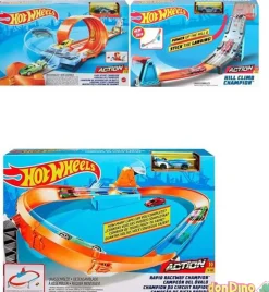Pista action hot wheels surtidas c/1 vehiculo