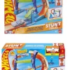 Pista campeonato velocidad hot wheels stunt tracks - con 1 vehículo