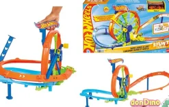 Pista loop rotante hot wheels stunt tracks - c/1 coche