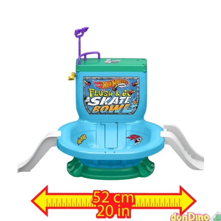 Pista patinaje accion en cadena wc hot wheels skate