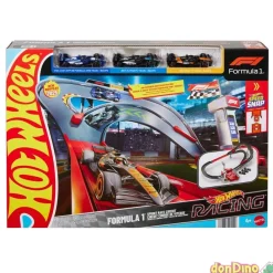 Pista super sprint f1 hot wheels racing formula 1 - c/3 coches