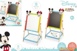 Pizarra madera disney 2en1 c/acces. 5 pzas. - 12 tizas