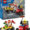 Pizza vs. bomberos lego city 70 pzas.