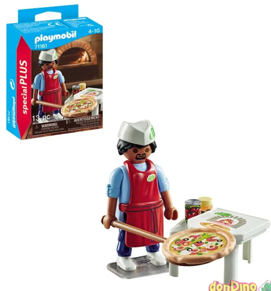 Pizzero playmobil special plus 13 pzas.