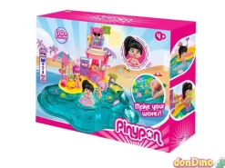 Playa pinypon c/1 figura y 30 accesorios