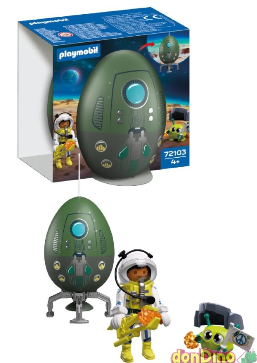Play egg: espacio, playmobil