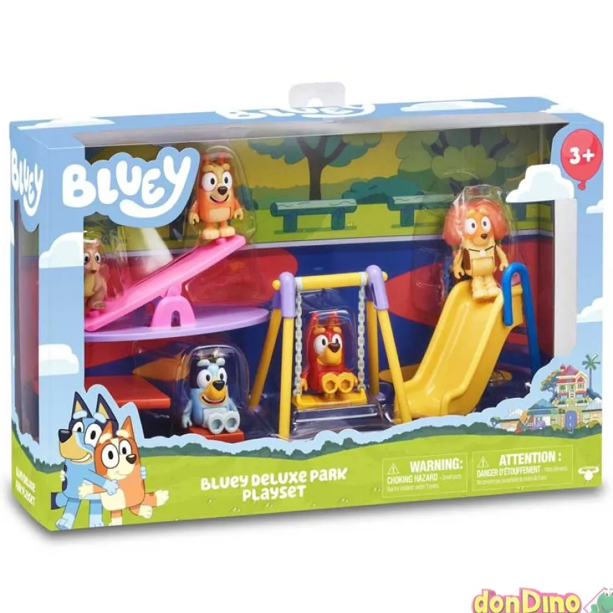 Playset parque juegos deluxe bluey