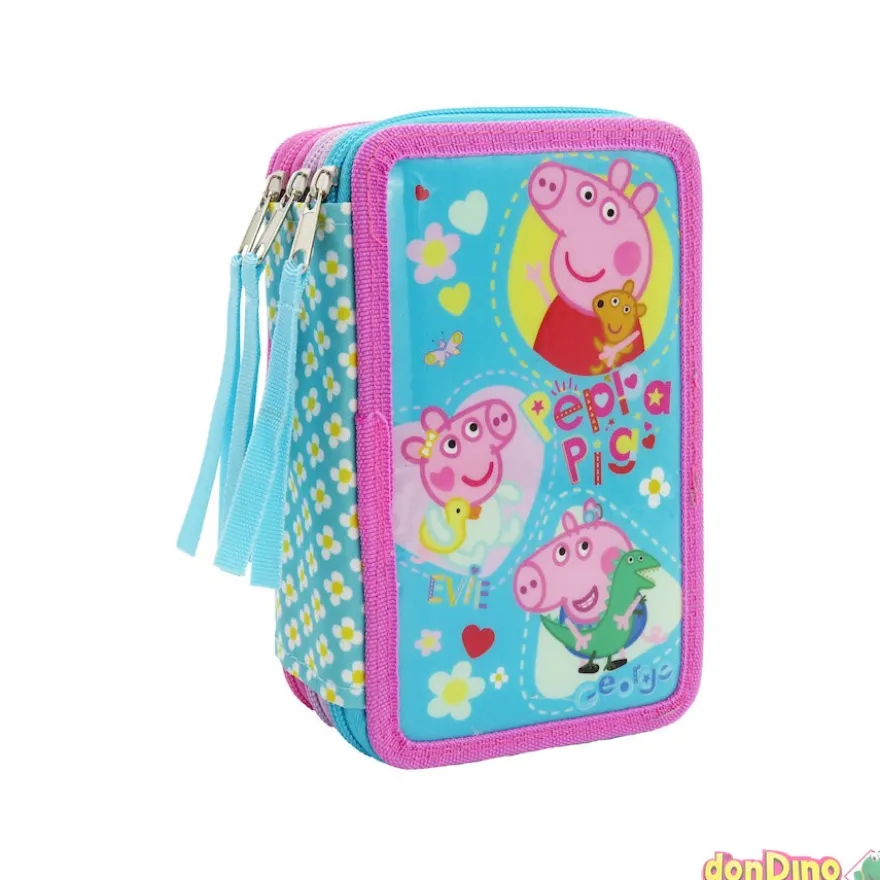 Plumier triple peppa pig 39 pzas.