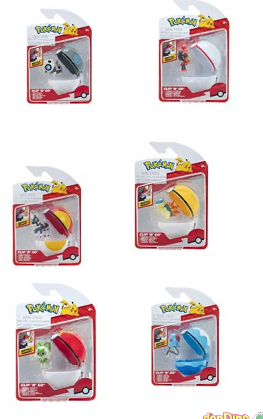 Pokeball Clip'N'Go Pokémon Surtidos