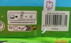 Poncho toalla peppa pig 55x110 cm. 100% polyester