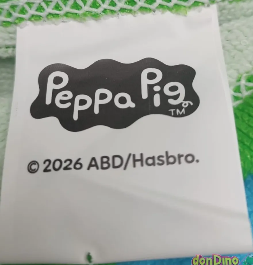 Poncho toalla peppa pig 55x110 cm. 100% polyester