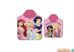 Poncho toalla princesas 55x110 cm. disney - 100% poliester