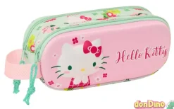 Portatodo doble 3d hello kitty