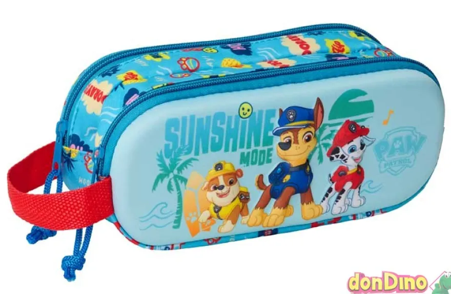 Portatodo doble 3d patrulla canina