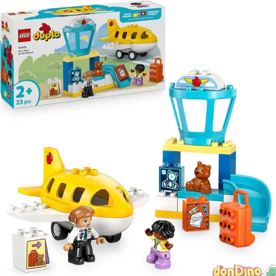 Primera vez en el aeropuerto lego duplo - 23 pzas.