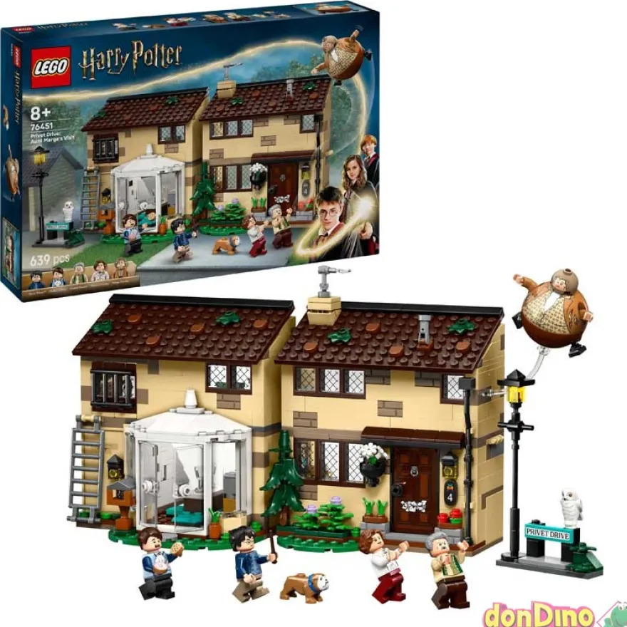 Privet drive: visita de tia marge lego harry potter