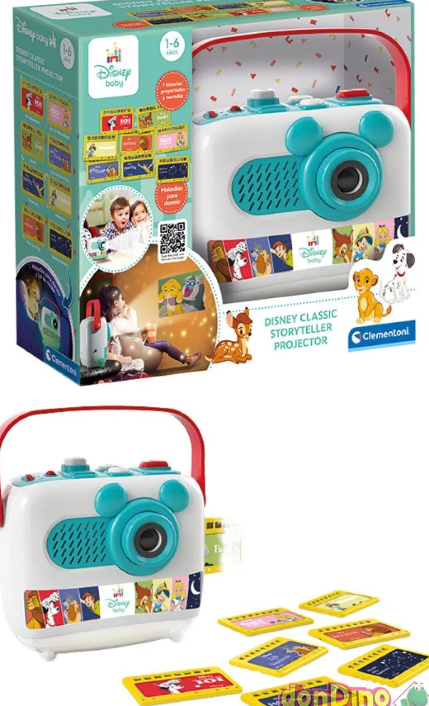 Proyector cuenta cuentos plus disney