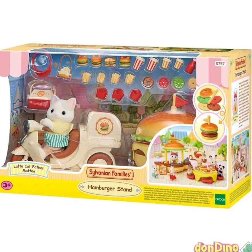 Puesto de hamburguesas sylvanian families