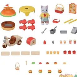 Puesto de hamburguesas sylvanian families
