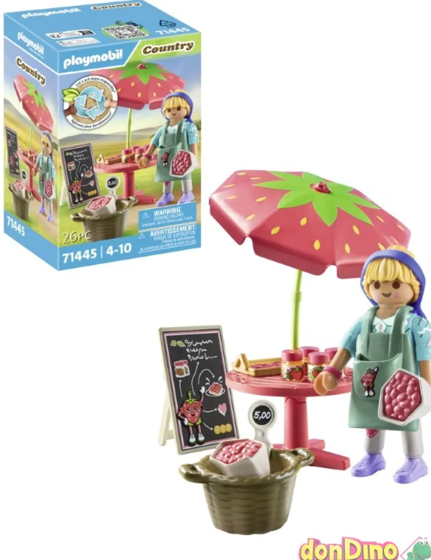 Puesto mermeladas caseras playmobil country - 26 pzas.