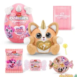 Puppycorn rainbocorns sorpresa perfumada - 10 sorpresas - peluche surtido