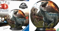 Puzzle ball jurassic world 73 pzas. 3d