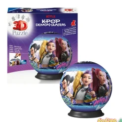 Puzzle ball 73 pzas guerreras k-pop