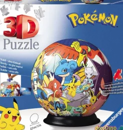 Puzzle 3d ball pokemon 73 pzas.