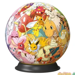 Puzzle 3d ball pokemon 73 pzas. 12,9 cm.