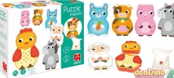 Puzzle magnetic 12 pzas. granja intercambiable