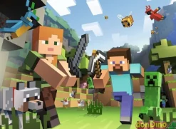 Puzzle minecraft 4x100 pzas.