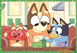 Puzzle progresivo 4 en 1 bluey super color - 12-16-20-24