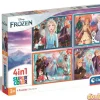 Puzzle progresivo 4 en 1 frozen disney supercolor - 12,16,20,24 pzas.