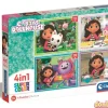 Puzzle progresivo 4 en 1 gabby 12-16-20-24 pzas.