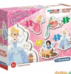 Puzzle progresivo princesas disney 3-6-9-12 pzas. - supercolor