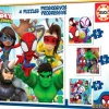 Puzzle progresivo spidey y amigos 12-16-20-25 pzas.