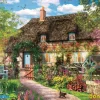 Puzzle 1000 pzas. antigua cabaña con poster - high quality collection