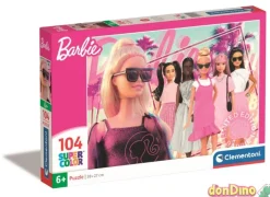 Puzzle 104 pzas. barbie super color