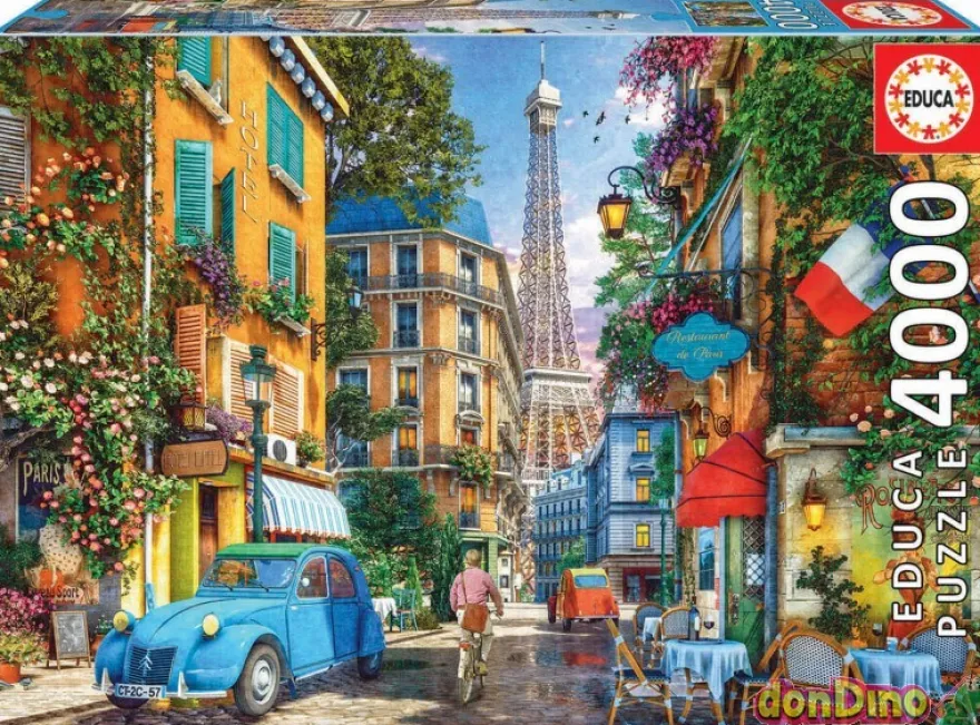 Puzzle 4000 pzas. calles de paris