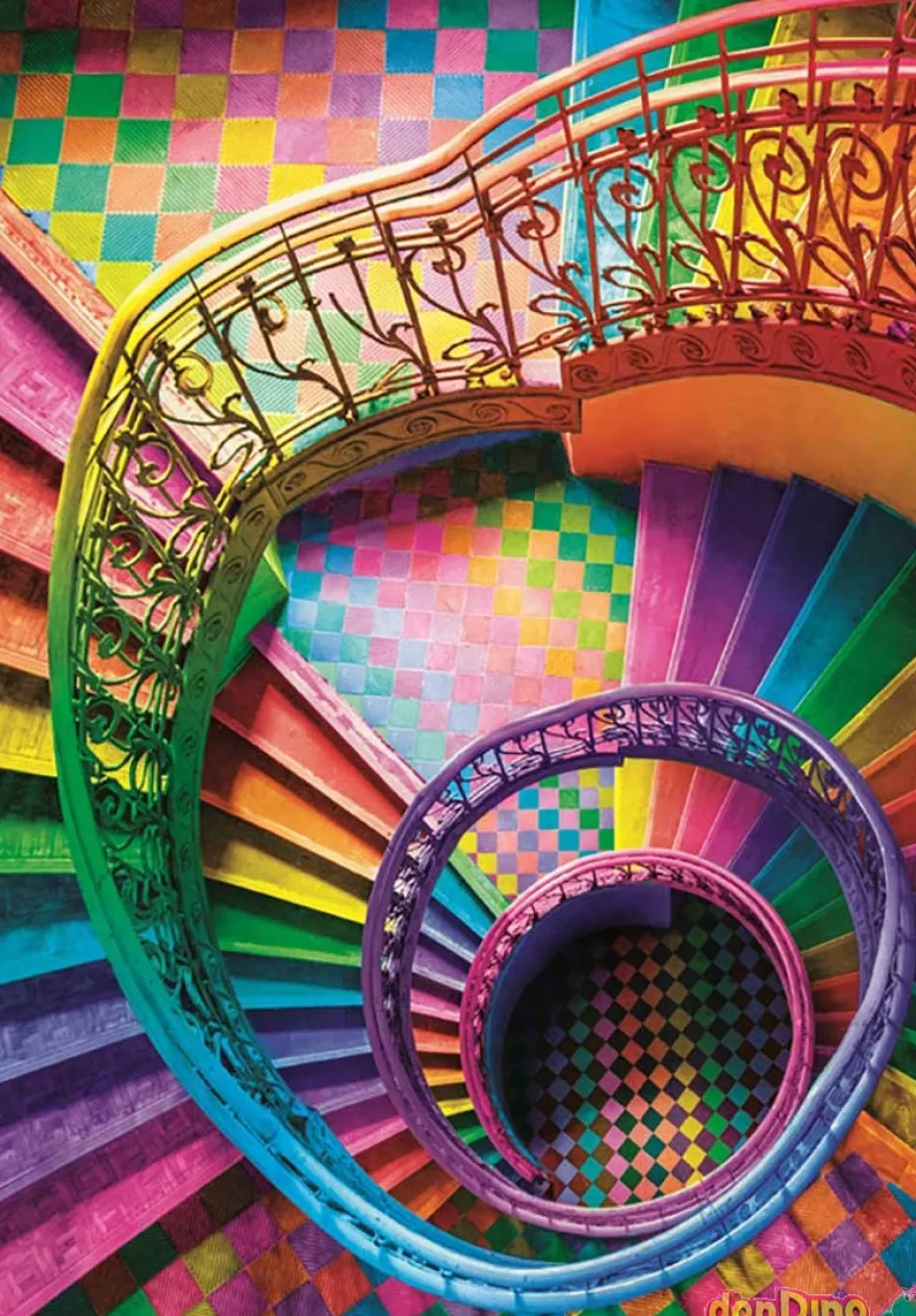 Puzzle 500 pzas. colorboom collecti + poster incluido