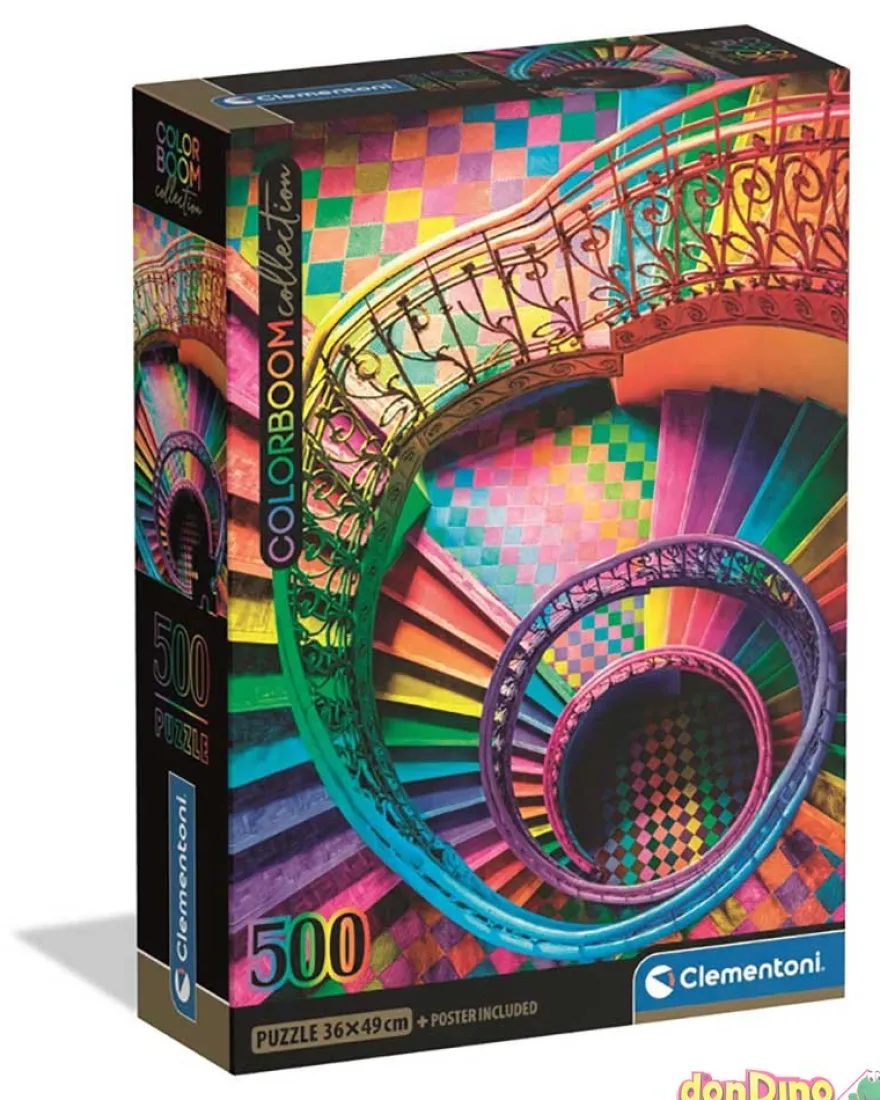 Puzzle 500 pzas. colorboom collecti + poster incluido