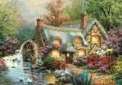 Puzzle 1500 pzas. country retreat c/poster - high quality collection