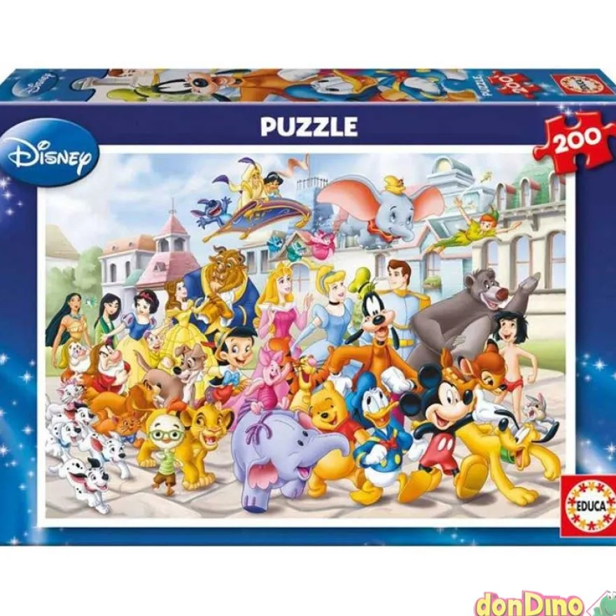 Puzzle 200 pzas. desfile disney