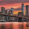 Puzzle 1500 pzas.east river at dusk c/poster - high quality collection