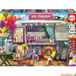 Puzzle 500 pzas. furgoneta de helados